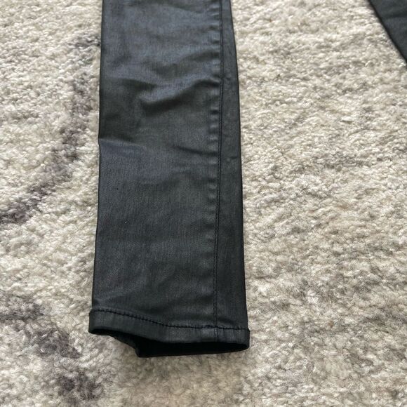 Madewell Faux Leather Skinny Skinny coated edition size 24 - Picture 4 of 5